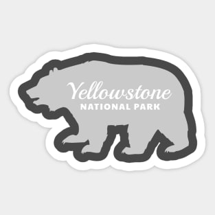 Yellowstone National Park Bear Sticker